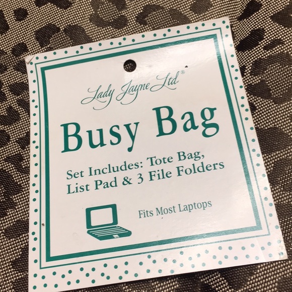 Cute File / Laptop Tote Bag - Picture 5 of 6